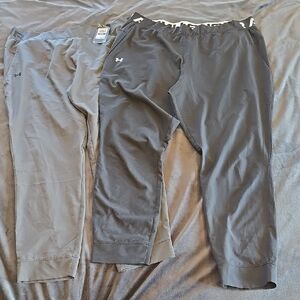 Under Armour Women's Joggers Extremely Lightweight And Breathable 2 Pair XL